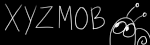 A web banner that reads 'XYZMOB'. There is a drawing of a cartoonish snail next to the text. The banner links to a site named xyzmob.