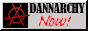A web button that reads 'DANNARCHY Now!' Next to the text there's a 3D render of the anarchy symbol spinning fast. The button links to a site named Native Neocities Hit-Counter - Dannarchy.